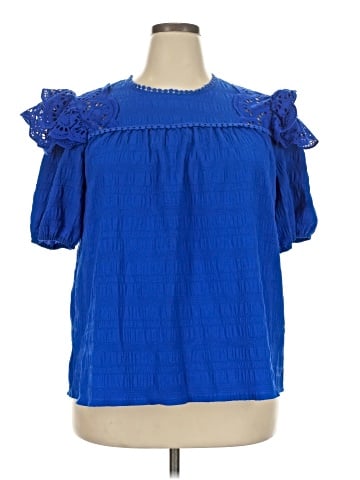 Jess Lea Short Sleeve Blouse (view 1)