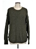 Pink Republic Solid Green Pullover Sweater Size L - photo 1