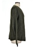 Pink Republic Solid Green Pullover Sweater Size L - photo 4