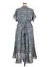 Max Studio Paisley Blue Cocktail Dress Size 3X - photo 2