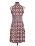 Wisp Print Orange Casual Dress Size 10 (petite) - photo 2