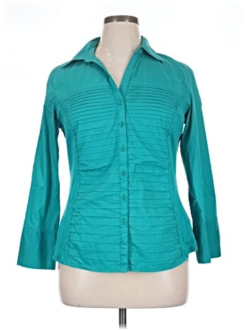 Zac & Rachel 3/4 Sleeve Button-Down Shirt (view 1)
