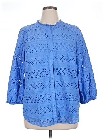 Talbots 3/4 Sleeve Blouse (view 1)