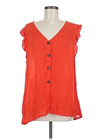 Market and Spruce Sleeveless Blouse (view 1)