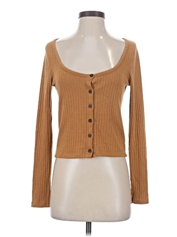 Madewell Ribbed Cardigan Crop Tee (view 1)
