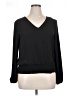 1.State 100% Polyester Black Long Sleeve Blouse Size XL - photo 1