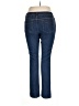 Lands' End Solid Blue Jeans Size 12 - photo 2