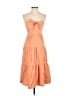 Sim & Sam Orange Casual Dress Size S - photo 1