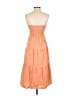 Sim & Sam Orange Casual Dress Size S - photo 2