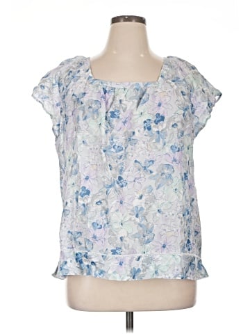 Haven Well Within Short Sleeve Blouse (view 1)
