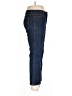 Lands' End Chevron-herringbone Blue Jeans Size 12 - photo 4
