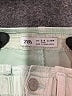 Zara Solid Green Shorts Size 3 - 4 - photo 3