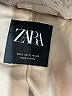 Zara 100% Polyester Ivory Faux Fur Jacket Size S - photo 6