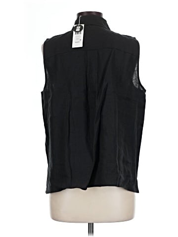 Eileen Fisher Sleeveless Button-Down Shirt (view 2)