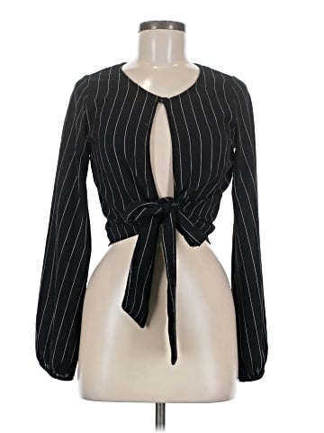 How Very Loved Long Sleeve Blouse (view 1)
