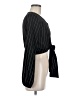 How Very Loved Black Long Sleeve Blouse Size M - photo 4