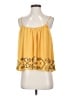 Isabel 100% Polyester Yellow Sleeveless Blouse Size S - photo 1