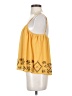 Isabel 100% Polyester Yellow Sleeveless Blouse Size S - photo 5