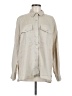 Kut from the Kloth Ivory Long Sleeve Button-Down Shirt Size L - photo 1
