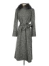 Elie Tahari Gray Wool Coat Size S - photo 1