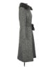 Elie Tahari Gray Wool Coat Size S - photo 4