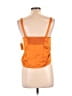 Open Edit 100% Polyester Orange Sleeveless Blouse Size S - photo 2