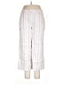 Trina Turk Stripes White Casual Pants Size 10 - photo 1