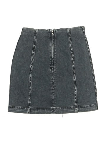 Free People Denim Skirt (view 2)