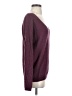 MY TRIBE Burgundy Pullover Sweater Size S - photo 4