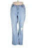 Pilcro Hearts Blue Jeans Size 16 - photo 1