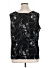 Carolyn Strauss Black Sleeveless Blouse Size 1X - photo 2