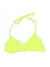 Refuge Green Yellow Swimsuit Top Size S - photo 1