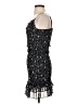 Aqua 100% Polyester Stars Black Cocktail Dress Size S - photo 5