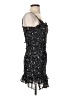 Aqua 100% Polyester Stars Black Cocktail Dress Size S - photo 4