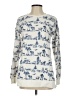 Lands' End Print Ivory Pullover Sweater Size XS - photo 1