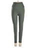Feline Solid Green Active Pants Size S - photo 1