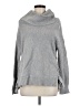 Kaisely Solid Gray Turtleneck Sweater Size M - photo 1