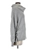 Kaisely Solid Gray Turtleneck Sweater Size M - photo 4