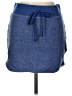 Color Thread Blue Denim Skirt Size L - photo 1