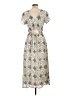 Reistor Paisley Ivory Casual Dress Size L - photo 2
