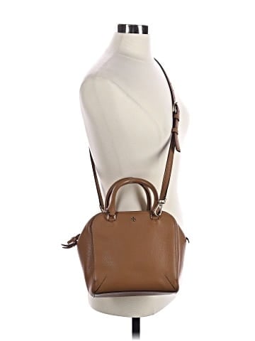 Tory Burch Leather Satchel (view 2)