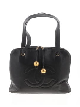 Chanel Vintage CC Dome Bag Caviar Large (view 1)