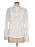 Boden 100% Cotton White Long Sleeve Blouse Size 12 - photo 1