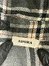 Adora Plaid Gray Long Sleeve Blouse Size S - photo 7