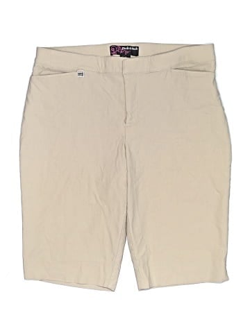 Peck & Peck Khaki Shorts (view 1)