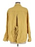 Old Navy Yellow Long Sleeve Button-Down Shirt Size M - photo 2