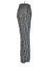 CAbi 100% Viscose Houndstooth Silver Casual Pants Size M - photo 4