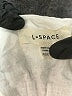 L Space 100% Linen White 3/4 Sleeve Button-Down Shirt Size XS - photo 7