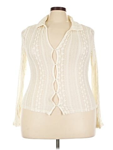 No Comment Long Sleeve Blouse (view 1)
