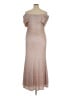 Betsy & Adam Tan Cocktail Dress Size 14 - photo 2